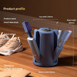 Faltbarer elektrischer Schuhtrockner für 2 Paar mit UV-Sterilisation – Schuh-, Stiefel- und Sockentrockner